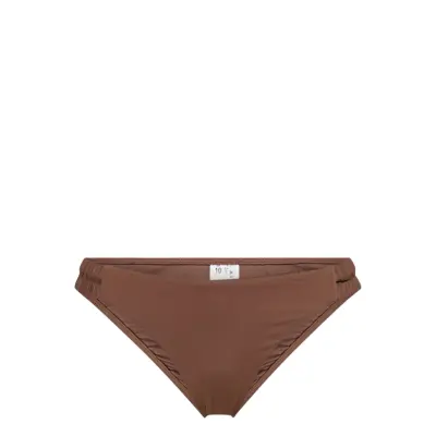 S.collective Gathered Tab Pant Swimwear Bikinis Bikini Bottoms Bikini Briefs Brun Seafolly