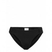 S.collective High Leg Ruched Side Pant Swimwear Bikinis Bikini Bottoms Bikini Briefs Svart Seafolly