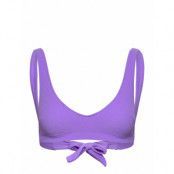 Scoop Bikini Top Swimwear Bikinis Bikini Tops Bandeau Bikinitops Purple Understatement Underwear