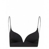 Scupted Plunge Swimwear Bikinis Bikini Tops Triangle Bikinitops Svart Stella McCartney Lingerie