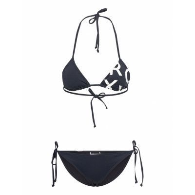 Sd Be Cl Tiki Tri Reg Ts Set Swimwear Bikinis Bikini Tops Triangle Bikinitops Svart Roxy