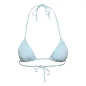 Sd Beach Classics Mod Tiki Tri Swimwear Bikinis Bikini Tops Triangle Bikinitops Blå Roxy