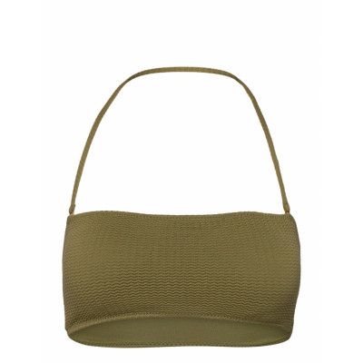 Seadive Tube Top *Villkorat Erbjudande Swimwear Bikinis Bikini Tops Bandeau Bikinitops Khakigrön Seafolly