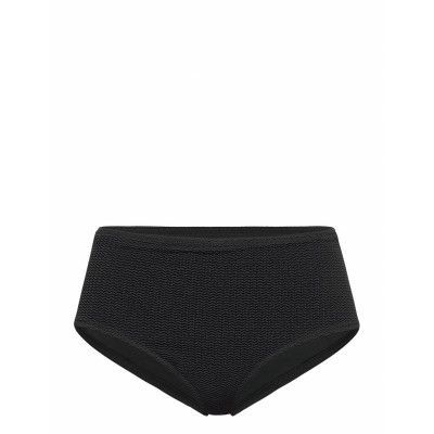 Seadive Wide Side Retro Swimwear Bikinis Bikini Bottoms High Waist Bikinis Svart Seafolly