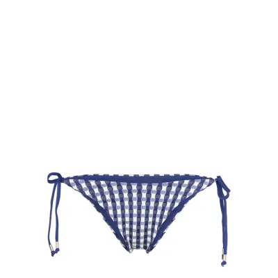 Seafolly Bella Tie Side Rio Pant Marinblå