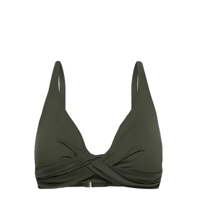 Seafolly Dd Double Wrap Front Bra Bikinitop Svart Seafolly