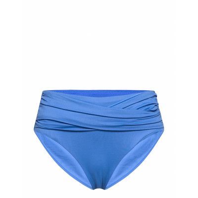 Seafolly High Waist Wrap Front Pant Swimwear Bikinis Bikini Bottoms High Waist Bikinis Blå Seafolly