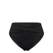 Seafolly High Waist Wrap Front Pant Swimwear Bikinis Bikini Bottoms High Waist Bikinis Svart Seafolly