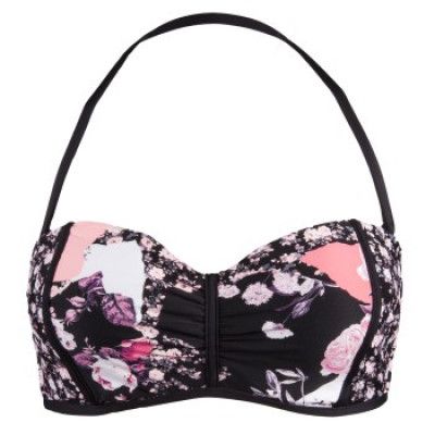 Seafolly Ocean Rose Bustier Bandeau Bikini Top * Fri Frakt *