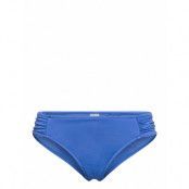 Seafolly Ruched Side Retro Swimwear Bikinis Bikini Bottoms Bikini Briefs Blå Seafolly