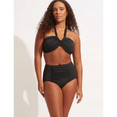 Seafolly S.collective High Waisted Pant - Black - 44
