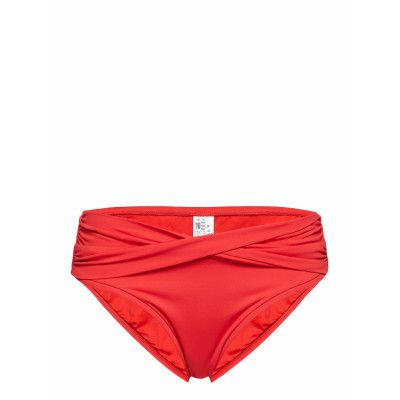 Seafolly Twist Band Hipster Swimwear Bikinis Bikini Bottoms Bikini Briefs Röd Seafolly