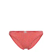 Becksöndergaard Seersucker Etta Bikini Briefs Röd