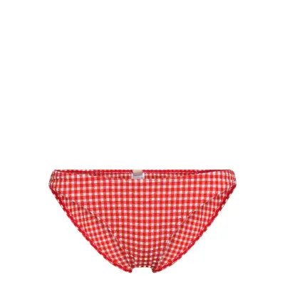 Becksöndergaard Seersucker Etta Bikini Briefs Röd