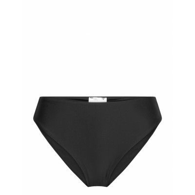 Semi Highwaist Bikini Brief Swimwear Bikinis Bikini Bottoms Bikini Briefs Svart Gina Tricot