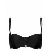 Gina Tricot Semi Shine Strap Bikini Bra Svart