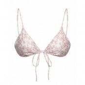 Gina Tricot Semishine Triangle Bikini Top Rosa