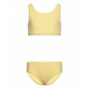 Sgfaunia Structure Bikini Bikini Yellow Soft Gallery