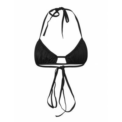 Shelly Bikini Top Swimwear Bikinis Bikini Tops Triangle Bikinitops Svart OW Collection