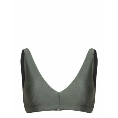 Shimmer Bra Top Swimwear Bikinis Bikini Tops Triangle Bikinitops Grön Filippa K