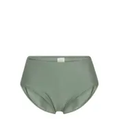 Shimmer High Brief Swimwear Bikinis Bikini Bottoms High Waist Bikinis Grön Filippa K
