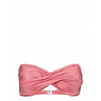 Twist Bandeau Bikinitop Rosa Seafolly