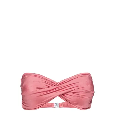 Twist Bandeau Bikinitop Rosa Seafolly