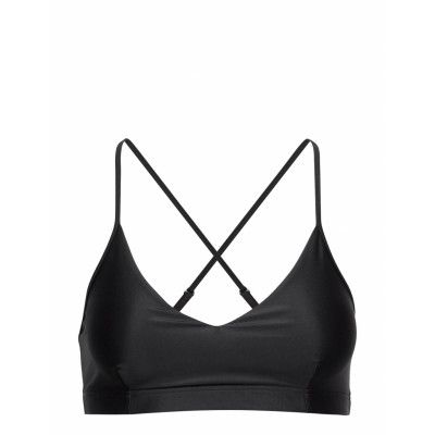 Cross-Back Bikini Top Swimwear Bikinis Bikini Tops Triangle Bikinitops Svart Filippa K Soft Sport