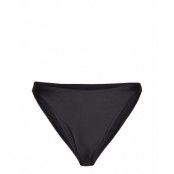 Shiny High Cut Brief Bikinitrosa Svart Filippa K Soft Sport