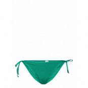 Shobi Baila Bikini Tanga Swimwear Bikinis Bikini Bottoms Side-tie Bikinis Green Becksöndergaard