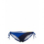 Side Tie Bikini Bikinitrosa Blå Tommy Hilfiger