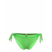 Side Tie Cheeky Bikini *Villkorat Erbjudande Swimwear Bikinis Bikini Bottoms Side-tie Bikinis Grön Tommy Hilfiger