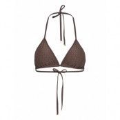 Signature Logo Triangle Bikini Swimwear Bikinis Bikini Tops Triangle Bikinitops Brun Michael Kors Swimwear