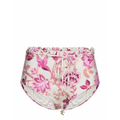 Silk Road High Waisted Pant Swimwear Bikinis Bikini Bottoms High Waist Bikinis Rosa Seafolly