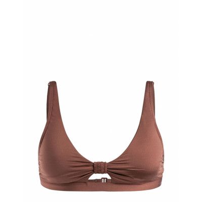 Roxy Silky Island Elongated Bra Brun