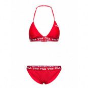 Silvi Triangle Bikini Bikini Röd FILA