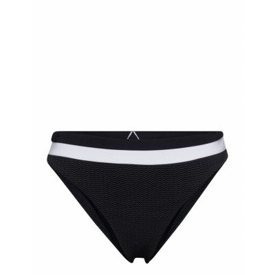 Sliceofsplice Spliced High Rise Swimwear Bikinis Bikini Bottoms High Waist Bikinis Black Seafolly