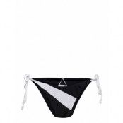 Sliceofsplice Spliced Tie Side Rio Swimwear Bikinis Bikini Bottoms Side-tie Bikinis Black Seafolly