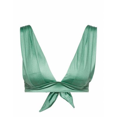 Socal Triangle Swimwear Bikinis Bikini Tops Triangle Bikinitops Grön Hunkemöller