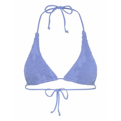 Sofie Tri Swimwear Bikinis Bikini Tops Triangle Bikinitops Blue Bond-Eye