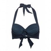 Soft Cup Halter Bikinitop Blå Seafolly