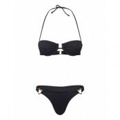 ROTATE Birger Christensen Soft Detailed Bikini - Rotate X Reina Olga Svart