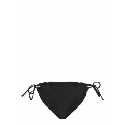 Gina Tricot Soft Flounce Bikini Brief Svart