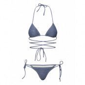 Soft Wrap Bikini - Rotate X Reina Olga Bikini Blue ROTATE Birger Christensen