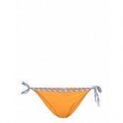 Solid Baila Bikini Tanga *Villkorat Erbjudande Swimwear Bikinis Bikini Bottoms Side-tie Bikinis Orange Becksöndergaard