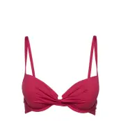 Solid Moulded Top Bikinitop Röd Sunseeker