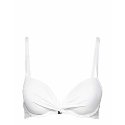 Solid Moulded Top Bikinitop Vit Sunseeker