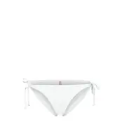Solid Tie Side Hipster Bikinitrosa Vit Sunseeker