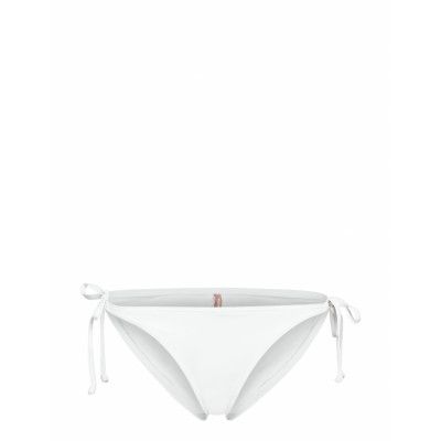 Solid Tie Side Hipster Bikinitrosa Vit Sunseeker