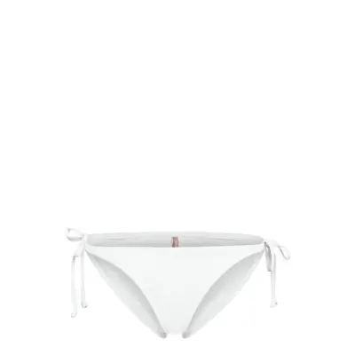 Solid Tie Side Hipster Bikinitrosa Vit Sunseeker